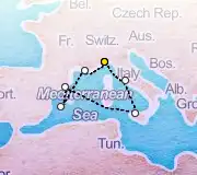 7 Night Savona to Savona cruise