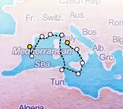 10 Night Rome to Barcelona cruise