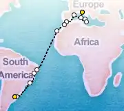 23 Night Florence to Buenos Aires cruise