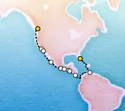 20 Night Vancouver to Ft. Lauderdale cruise