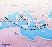 10 Night Rome to Barcelona cruise