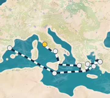 10 Night Rome to Barcelona cruise
