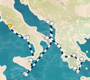 14 Night Rome to Athens cruise