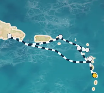8 Night Fort-de-France to Fort-de-France cruise