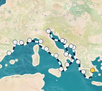 21 Night Athens to Barcelona cruise