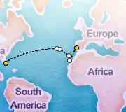 13 Night Lisbon to Miami cruise