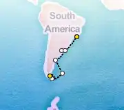 16 Night Punta Arenas to Rio cruise