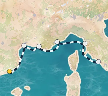 7 Night Barcelona to Rome cruise