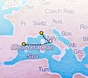 3 Night Barcelona to Savona cruise