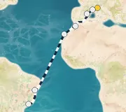 15 Night Portofino to Rio de Janeiro cruise