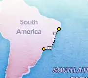 6 Night Sao Paolo to Maceió cruise