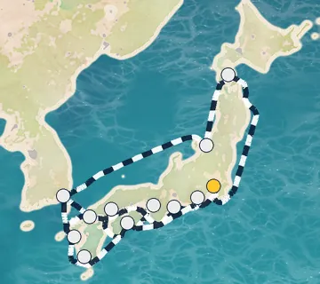 20 Night Tokyo to Tokyo cruise