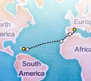 14 Night La Romana to Barcelona cruise