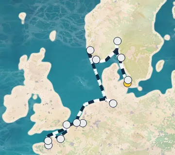 14 Night Copenhagen to London cruise