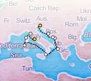 10 Night Rome to Trieste cruise