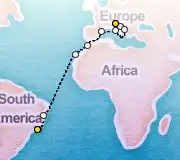 20 Night Venice to Rio cruise