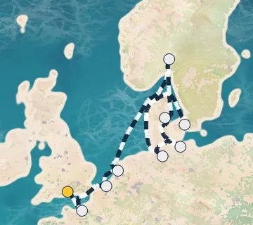 10 Night London to Copenhagen cruise