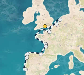 10 Night London to Lisbon cruise