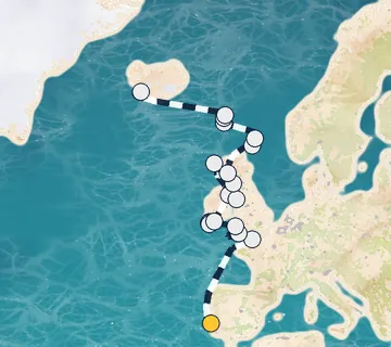 24 Night Lisbon to Reykjavik cruise