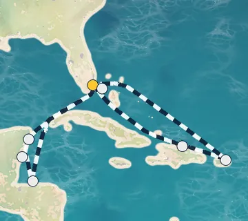 14 Night Miami to Miami cruise