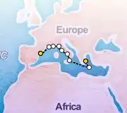 10 Night Tarragona to Athens cruise