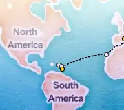 15 Night Fort-de-France to Barcelona cruise