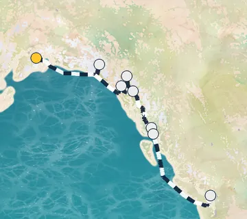 7 Night Whittier to Vancouver cruise