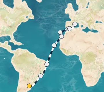 20 Night Buenos Aires to Barcelona cruise