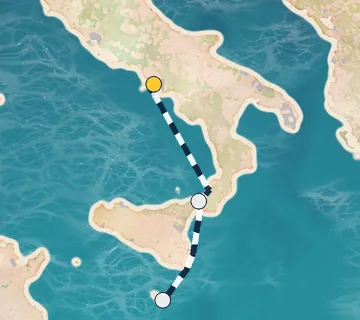 2 Night Naples to Valletta cruise