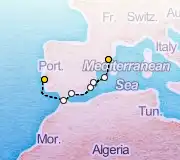 7 Night Lisbon to Barcelona cruise