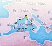 7 Night Portofino to Portofino cruise