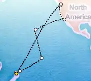 25 Night Auckland to Auckland cruise