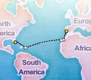 14 Night Lisbon to Miami cruise