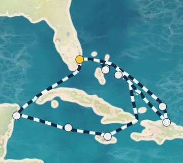 14 Night Ft. Lauderdale to Ft. Lauderdale cruise