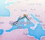7 Night Savona to Savona cruise