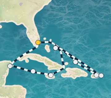 14 Night Miami to Miami cruise