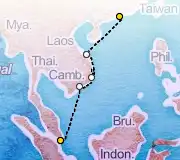 7 Night Hong Kong to Singapore cruise