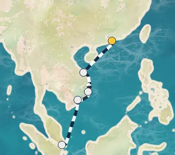 7 Night Hong Kong to Singapore cruise