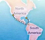 15 Night San Diego to Ft. Lauderdale cruise