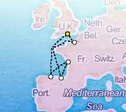7 Night London to London cruise