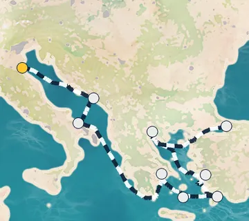 10 Night Ravenna to Istanbul cruise