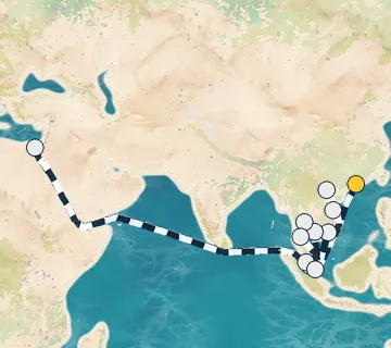 16 Night Hong Kong to Singapore cruise