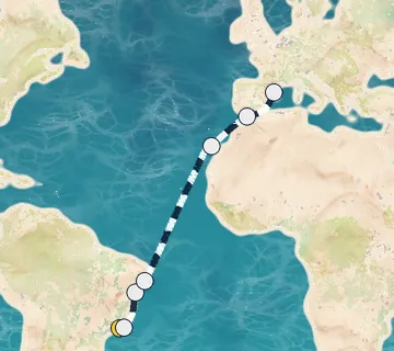 16 Night Rio to Barcelona cruise