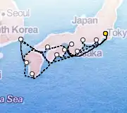 20 Night Tokyo to Tokyo cruise
