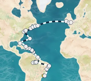47 Night Rio de Janeiro to Portsmouth cruise