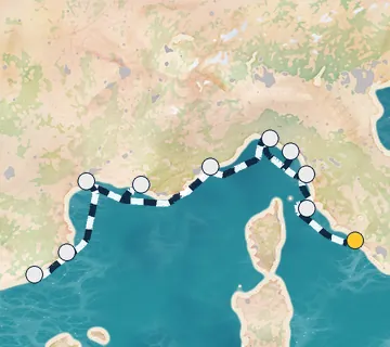 10 Night Rome to Barcelona cruise