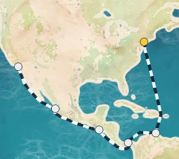 17 Night New York to Los Angeles cruise