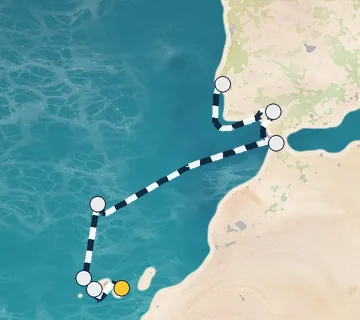 10 Night Las Palmas to Lisbon cruise