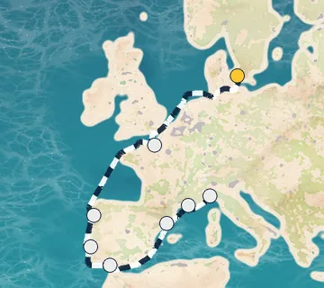 11 Night Copenhagen to Savona cruise