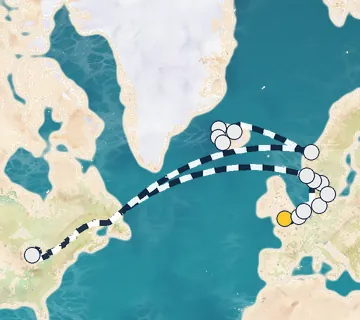17 Night London to Reykjavik cruise